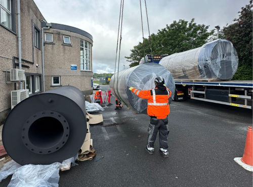 Exhaust Gas Silencer - Industrial and Marine Silencers Ltd