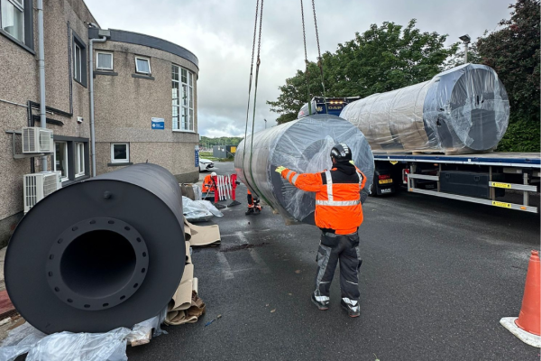 Exhaust Gas Silencer - Industrial and Marine Silencers Ltd
