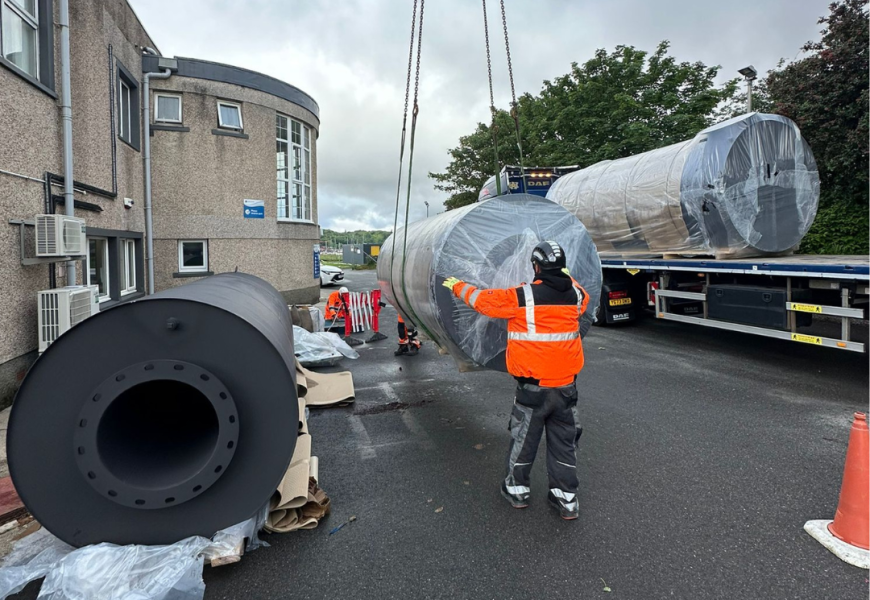 Exhaust Gas Silencer - Industrial and Marine Silencers Ltd