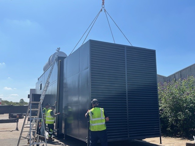 Acoustic enclosure for healthcare facility in the UK